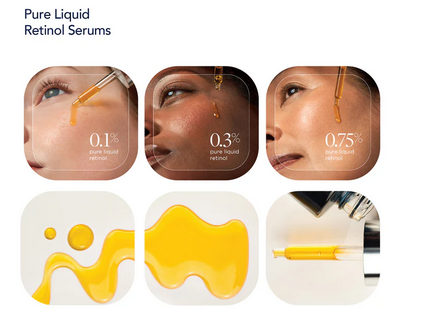 Ageless + Retinol Counter Tester Graphic Pack Single – Liquids (1 set of 6 graphics) - IM-717