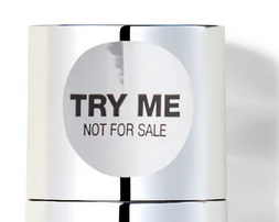 Try Me Tester Sticker(1 sticker UP YOUR QTY FOR MORE) - LBL-Tester-100