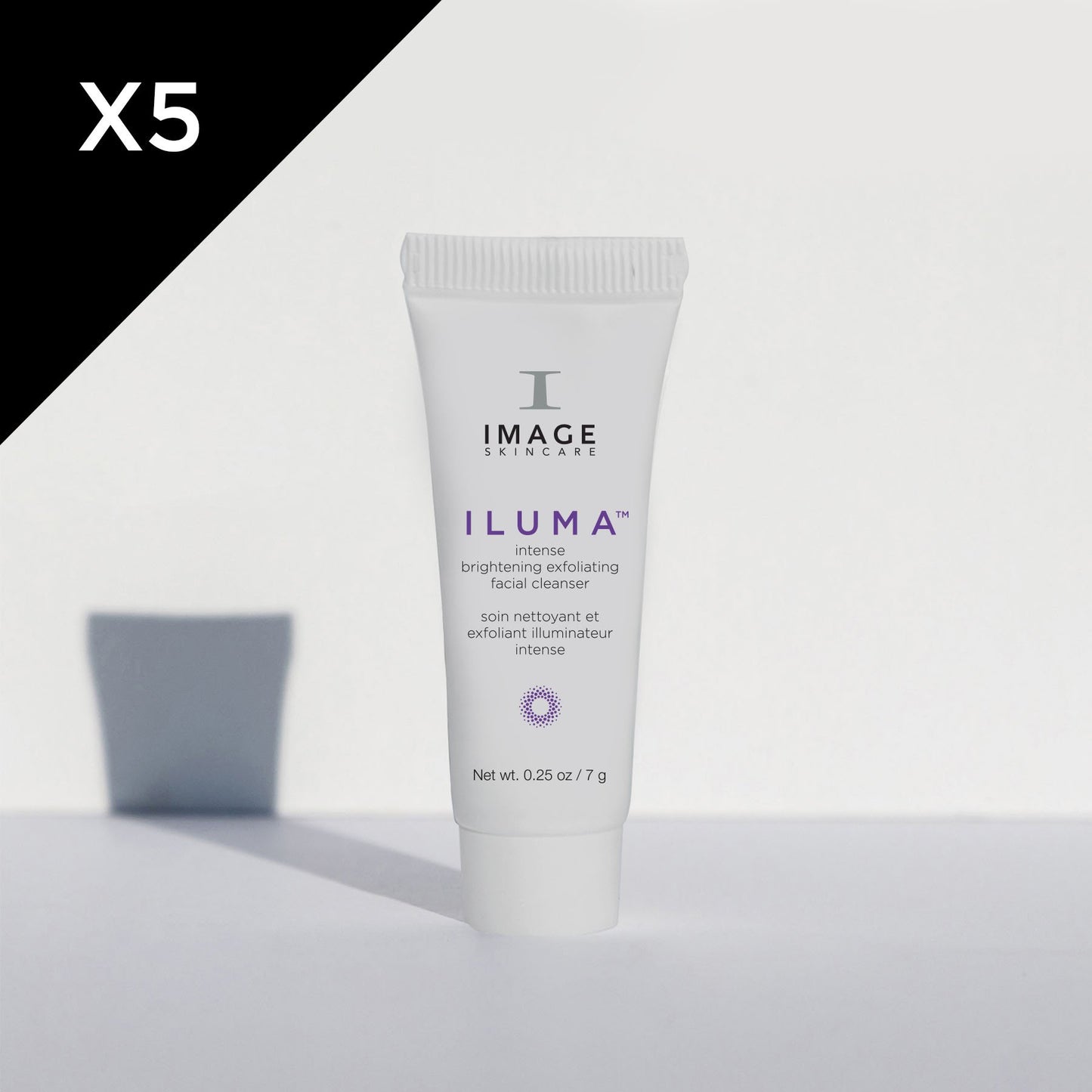 ILUMA Intense Brightening Exfoliating Cleanser .25oz Samples (5-pack) - TP-269