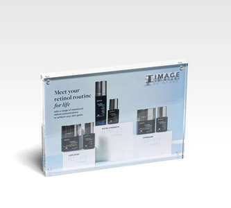 Ageless+ Retinol  Collection Display Insert - Single - IM-682