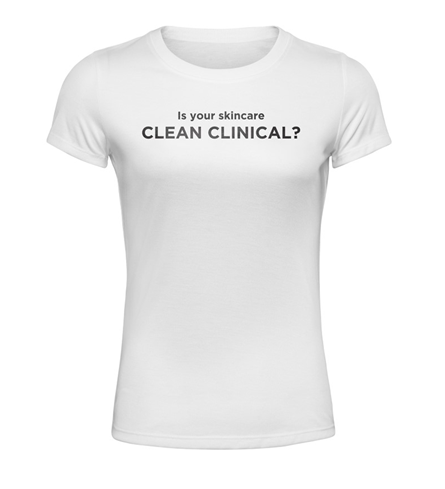 Clean Clinical Shirt - Size XL, White, round neck - IM-570