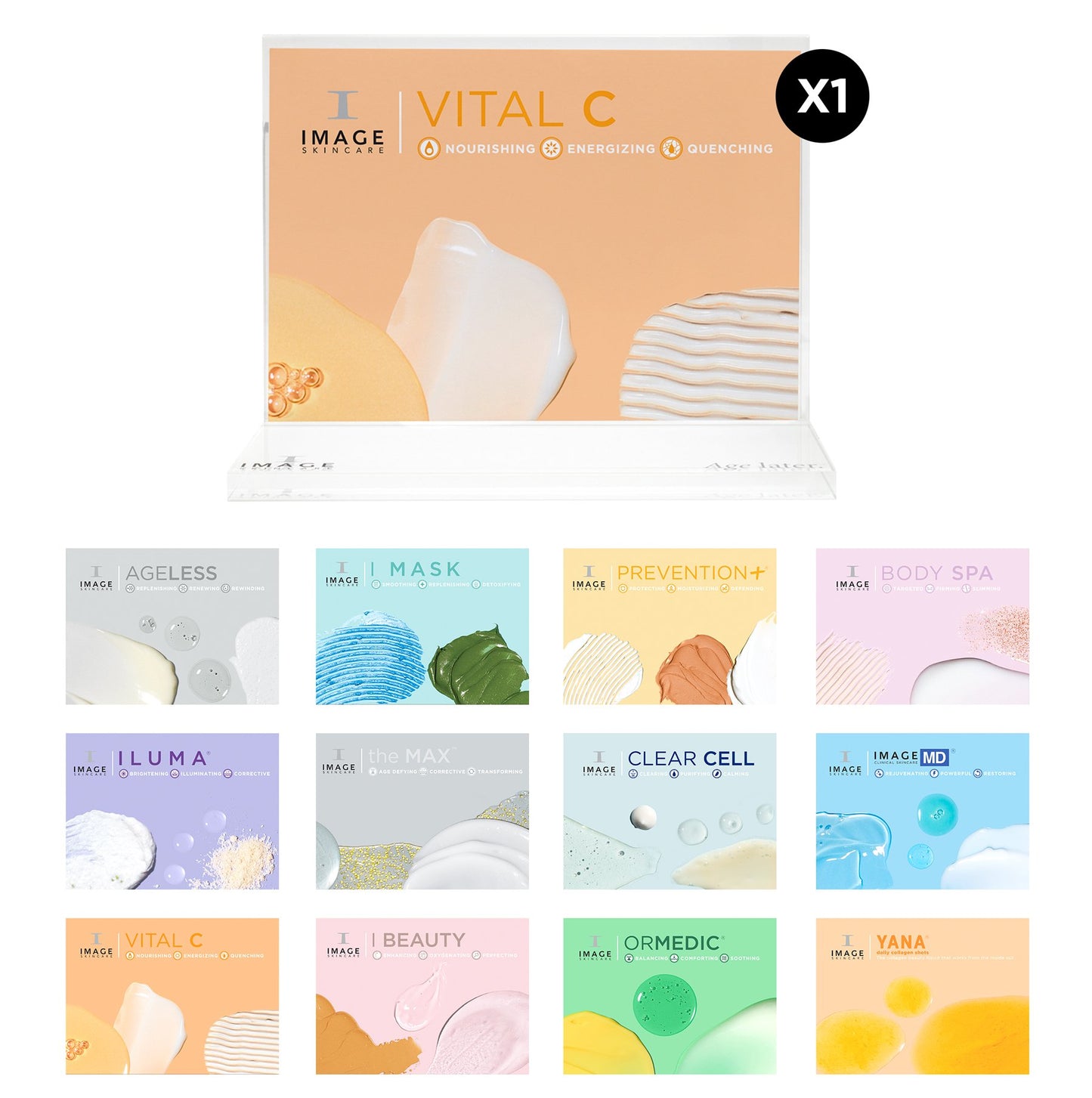 Collection Displays Graphic Inserts (set of 12) - ID-106